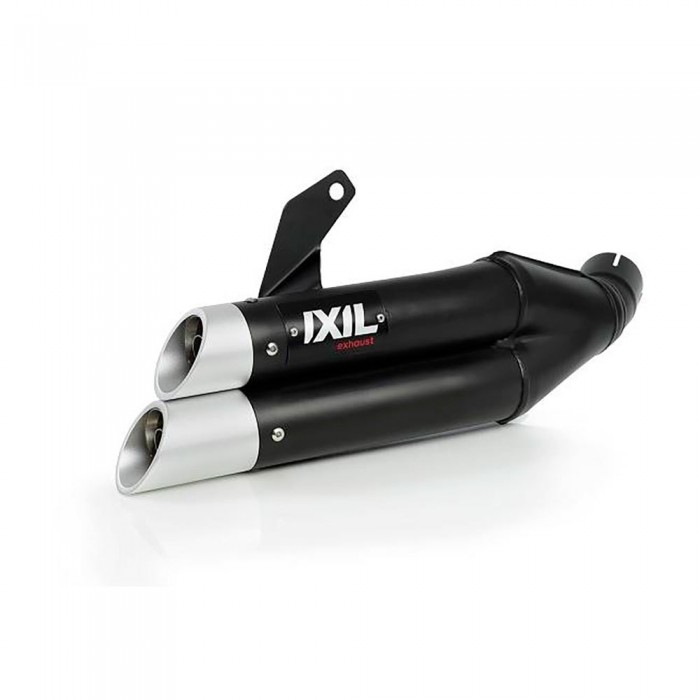 [해외]IXIL Dual Hyperlow XL Honda CB 500 F 19-21/CB 500 X 19-21/CBR 500 R 19-21 인증된 스테인리스 스틸 슬립온 머플러 9139653478 Black / Silver