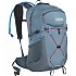 [해외]카멜백 수분 팩 Fourteener 24L+Crux 3L 6139743776 Smoke Blue / Fiery Coral