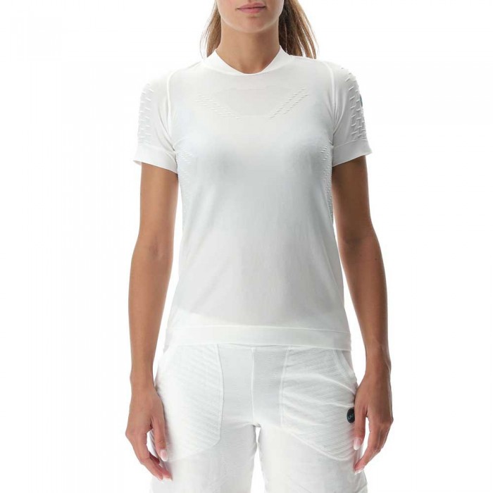 [해외]UYN 반팔 티셔츠 Run Fit 6139715557 Lucent White