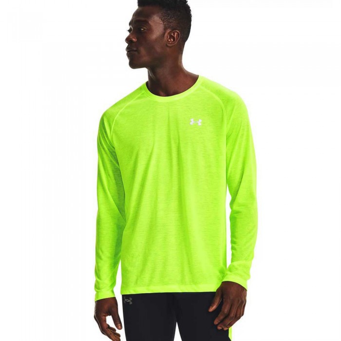 [해외]언더아머 Streaker Long Sleeve T-Shirt 6139419590 Lime Surge / Lime Surge / Reflective
