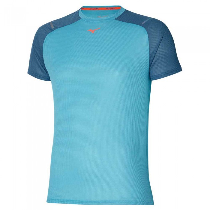 [해외]미즈노 Dryaeroflow Short Sleeve T-Shirt 6139572735 Maui Blue
