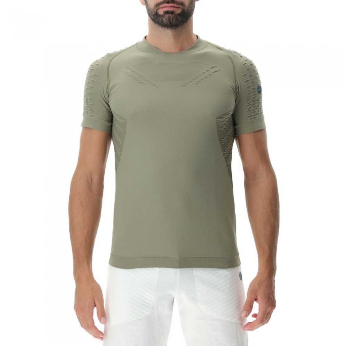 [해외]UYN Run Fit Short Sleeve T-Shirt 6139715554 Kapok Green