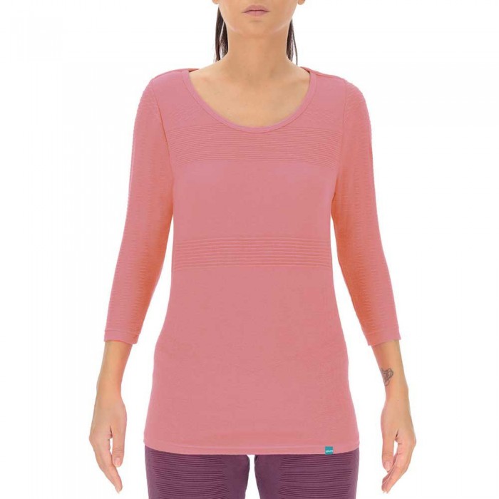[해외]UYN 내추럴 Training 3/4 길이의 긴팔 티셔츠 7139715367 Pink Fluo Melange