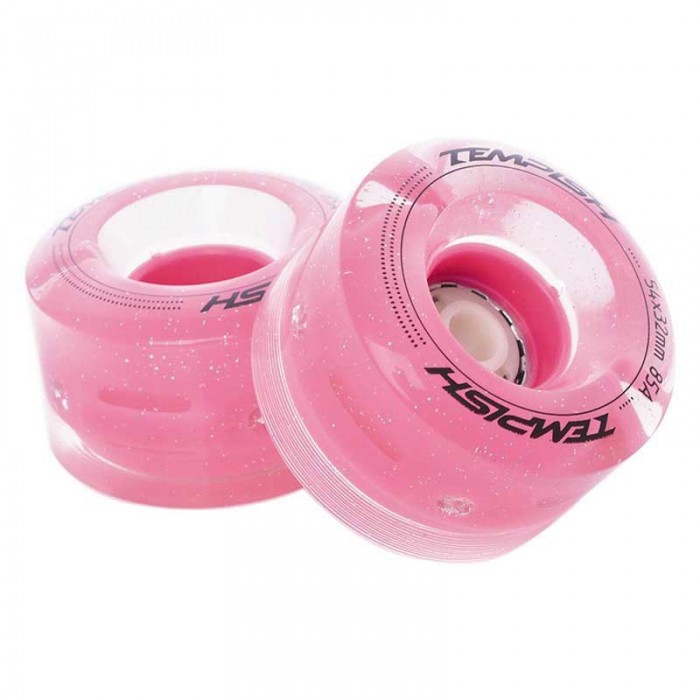 [해외]TEMPISH 스케이트 바퀴 Flashing 85A 4 단위 14139823522 Pink