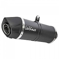 [해외]LEOVINCE 공인 카본 풀 라인 시스템 LV One Evo Yamaha MT-125/Xsr 125/YZF-R 125 21-22 Ref:14366EK 9139670418 Black / Silver