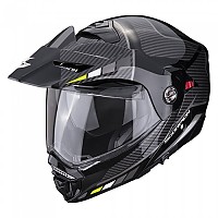 [해외]SCORPION ADX-2 Camino 모듈형 헬멧 9139814648 Black / Silver / Fluo Yellow