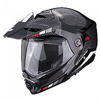 [해외]SCORPION ADX-2 Camino 모듈형 헬멧 9139814649 Black / Silver / Red