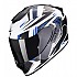 [해외]SCORPION EXO-1400 Evo Air Shell 풀페이스 헬멧 9139814850 White / Blue