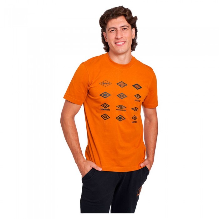 [해외]엄브로 Historic 로고s Graphic 반팔 티셔츠 139120298 Pumpkin Spice