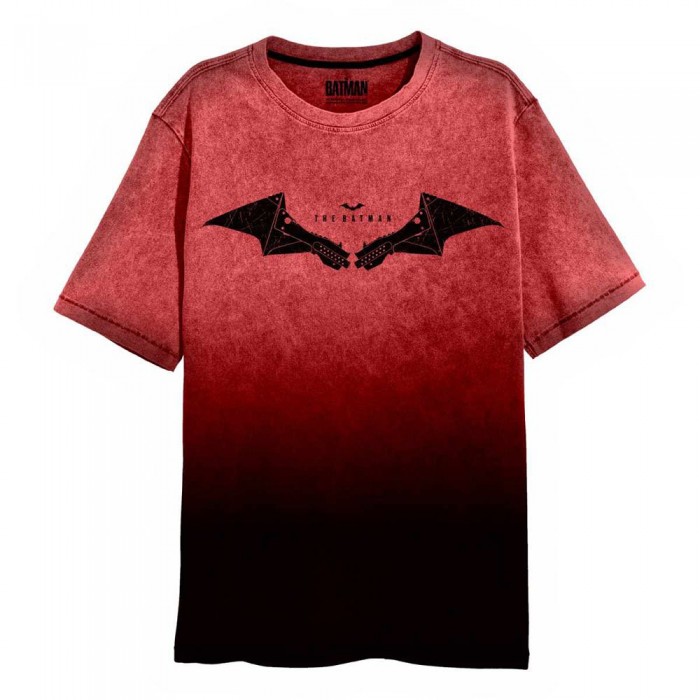 [해외]HEROES Official Dc The Batman Wings 반팔 티셔츠 139788613 Black/Red