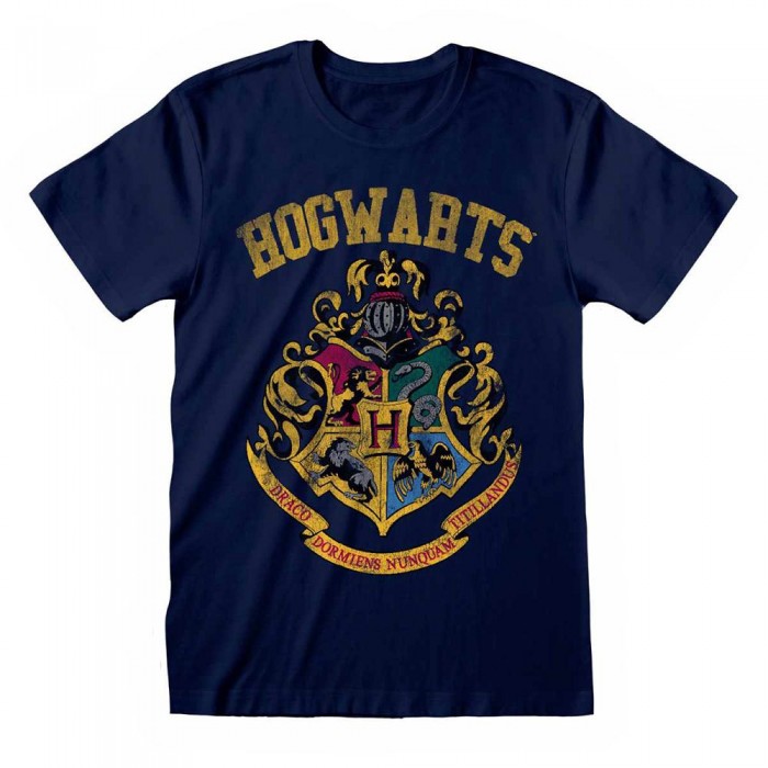 [해외]HEROES Official Harry Potter Hogwarts Faded Crest 반팔 티셔츠 139788679 Navy