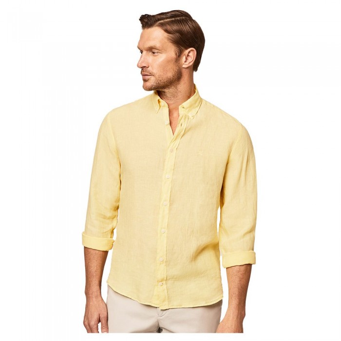 [해외]해켓 Garment Dyed B 긴팔 셔츠 139610191 Yellow