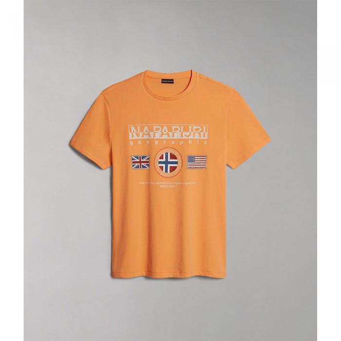[해외]나파피리 S-Turin 반팔 티셔츠 139626674 Orange Mock