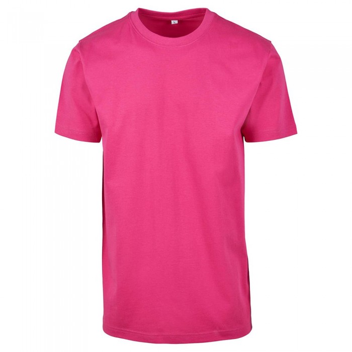 [해외]BUILD YOUR BRAND 반팔 티셔츠 139829067 Hibiskus Pink