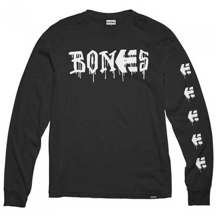 [해외]에트니스 Bones 긴팔 티셔츠 14139605238 Black