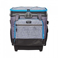 [해외]IGLOO COOLERS Fusion 36 32L 바퀴 달린 부드러운 가지고 다닐 수 있는 냉각기 4139833275 Grey / Light Blue