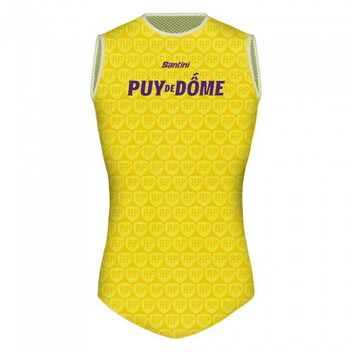 [해외]산티니 민소매 베이스 레이어 Tour De France Official Puy De Dome 2023 4139699269 Print