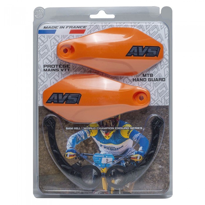 [해외]AVS RACING 핸드가드 9139835906 Fluo Orange