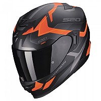 [해외]SCORPION EXO-520 Evo 에어 Elan 풀페이스 헬멧 9139815186 Matt Black / Orange