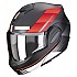[해외]SCORPION EXO-테크 Evo Carbon Genus 모듈형 헬멧 9139815568 Matt Black / Red