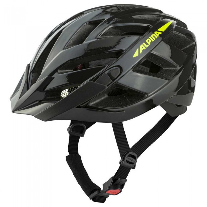 [해외]알피나 Panoma 2.0 MTB 헬멧 1139851424 Black / Neon Yellow Gloss