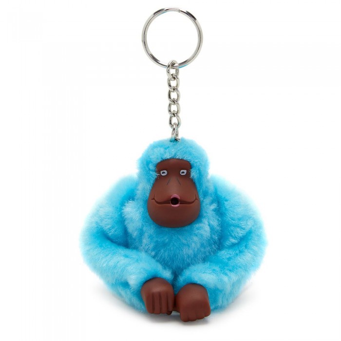 [해외]키플링 원숭이 열쇠 고리 Clip M 10 단위 139495878 Sea Blue