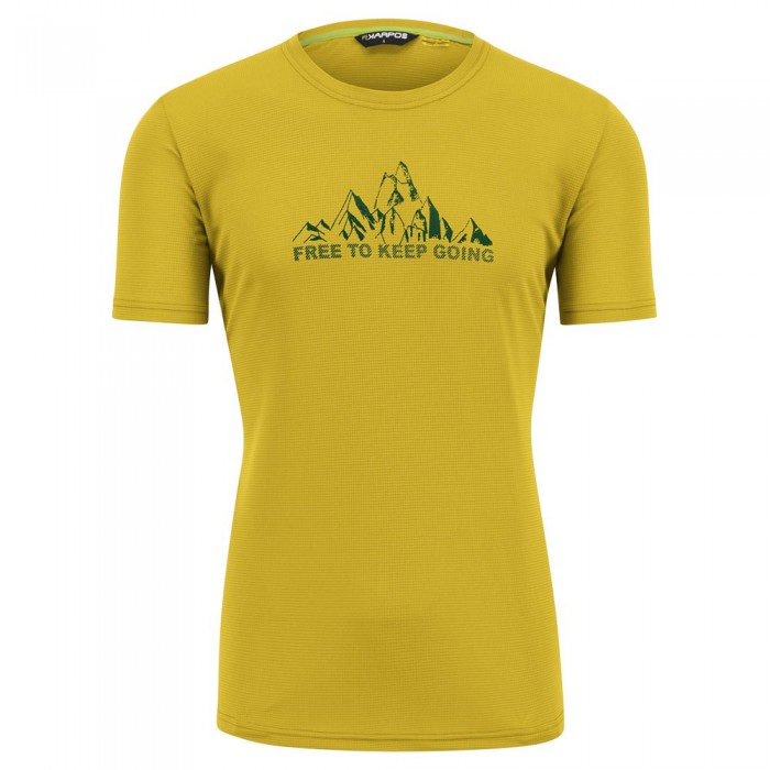 [해외]카포스 Loma Print 반팔 티셔츠 4139322526 Lemon Curry