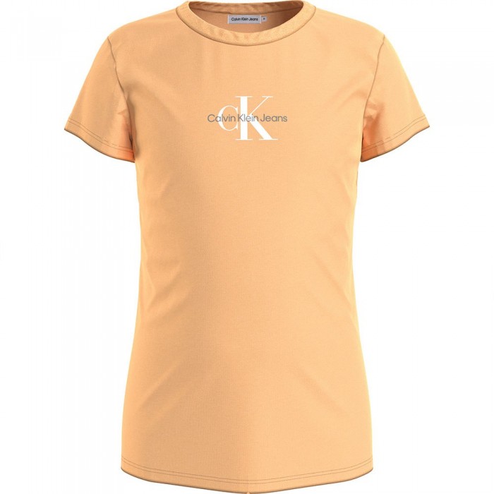 [해외]캘빈클라인 JEANS 반팔 티셔츠 Micro Monogram 15139781325 Crushed Orange