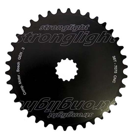 [해외]STRONGLIGHT 전기 자전거 체인링 E-Bike Bosch GEN3 Direct Mount 1138278078 Black / Black