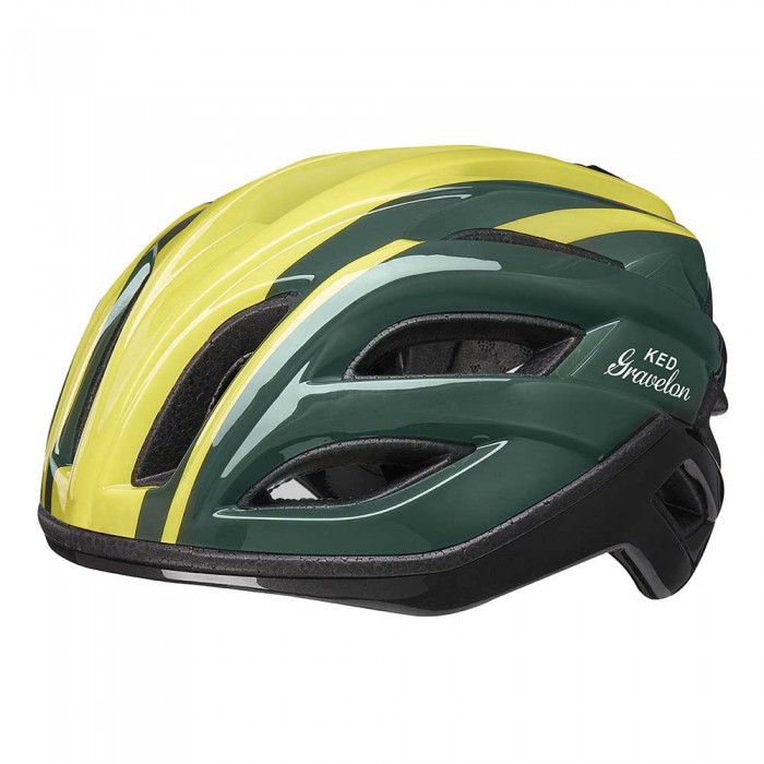 [해외]KED 모자가 달린 헬멧 Gravelon Louts 1139804617 Green / Yellow