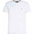 [해외]타미힐피거 Core Stretch Slim Fit C 반팔 티셔츠 139825771 White