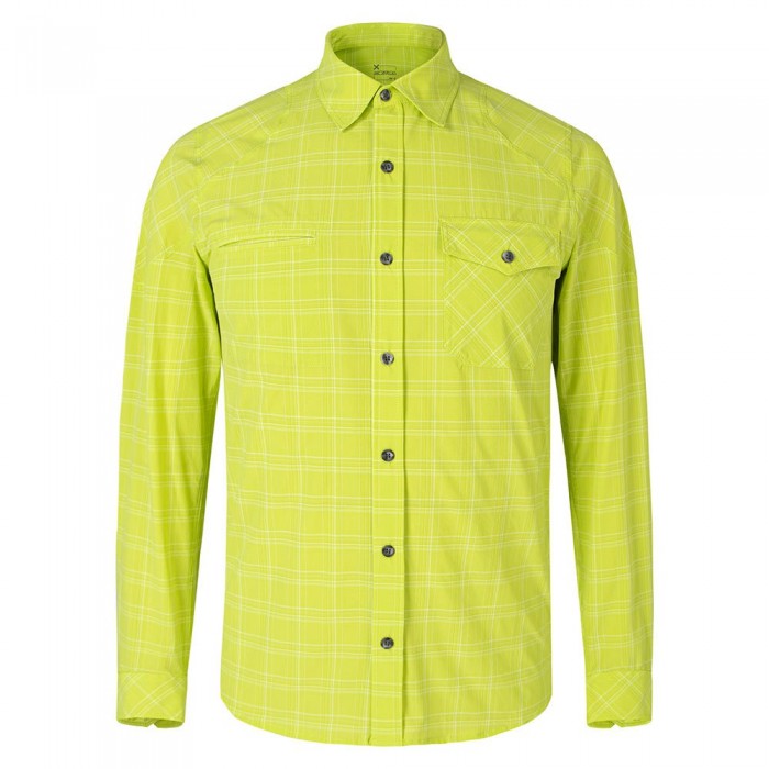 [해외]몬츄라 긴 소매 셔츠 Cedro 4139888772 Green Lime