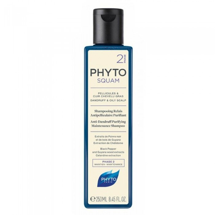 [해외]PHYTO Squam Shampoo Greasy Hair 250ml 137848252 Blue