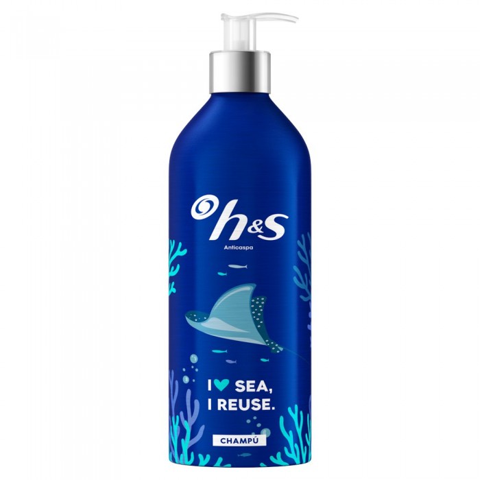[해외]H&S 430ml Classic Metal Shampoo 139777407 Multicolor