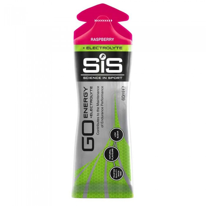 [해외]SIS 에너지 젤 Go Energy + Electrolyte Raspberry 60ml 1138476897 Grey