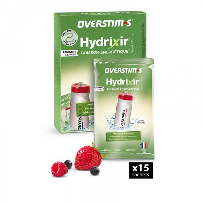 [해외]OVERSTIMS 항산화 베리 Hydrixir 42g 에너지 마시다 15 단위 1139745519 Red