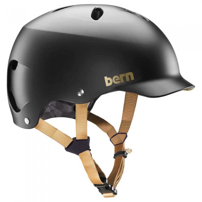 [해외]BERN Watts Classic 어반 헬멧 1139862768 Black / Gold