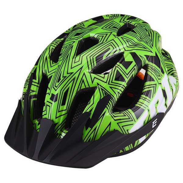 [해외]EXTEND Trix MTB 헬멧 1139871196 Shine Labirint Green