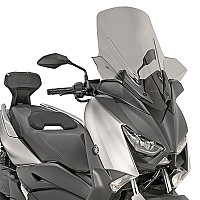 [해외]기비 D2138S Yamaha X-Max 125/300/400 앞유리 9138008155 Smoked