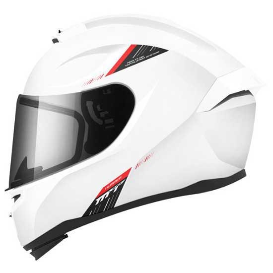 [해외]MT 헬멧s Hummer Solid A0 풀페이스 헬멧 9139305529 Gloss Pearl White