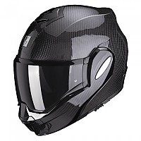 [해외]SCORPION 모듈러 헬멧 EXO-테크 Evo Carbon Solid 9139815571 Black