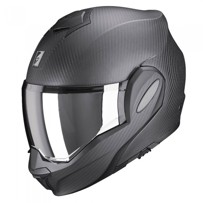 [해외]SCORPION EXO-테크 Evo Carbon Solid 모듈형 헬멧 9139815572 Matt Black