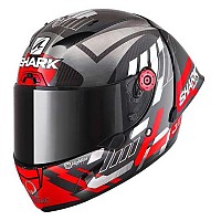 [해외]샤크 풀페이스 헬멧 Race-R 프로 GP 06 9139897138 Carbon / Chrom / Red