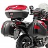 [해외]기비 Monokey Honda XL 700V Transalp 탑 케이스 후면 피팅 9137999792 Black