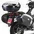 [해외]기비 V35/V37 Monokey Suzuki DL 650 V-Strom L2/L3/L4/L5/L6 사이드 케이스 장착 9138044250 Black