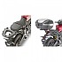 [해외]기비 탑 케이스 리어 피팅 Honda CBR Monokey/Monolock 650 9138106678 Black