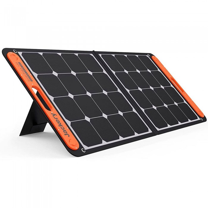 [해외]JACKERY 휴대용 태양 전지 패널 SolarSaga 100W 4139741251 Black
