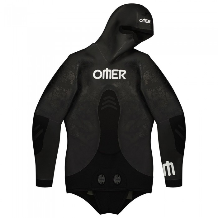 [해외]OMER J70 재킷 6.5 mm 10139468760 Black / Black