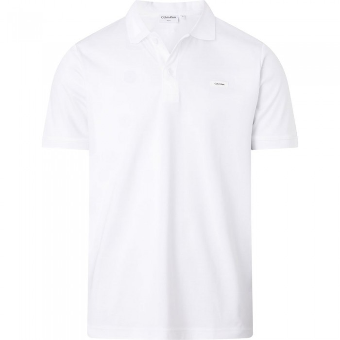 [해외]캘빈클라인 Smooth Slim 반팔 폴로 셔츠 139605223 Bright White