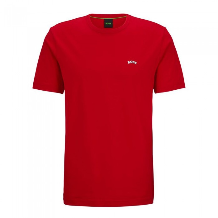 [해외]BOSS Curved 티셔츠 139617995 Medium Red